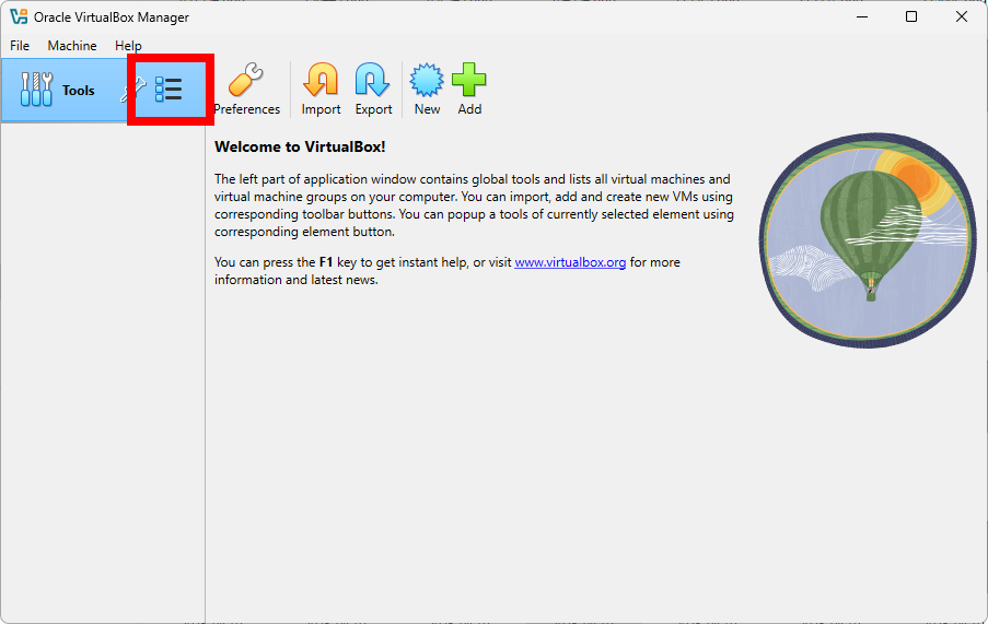 Screenshot of verifying Extension Pack installation